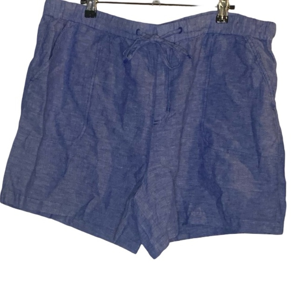Liz Claiborne Linen Blend Shorts-NWT